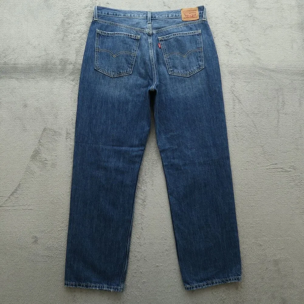 Levi's Jeans Women's Size 31 Blue High-Rise Low Pro Straight 31